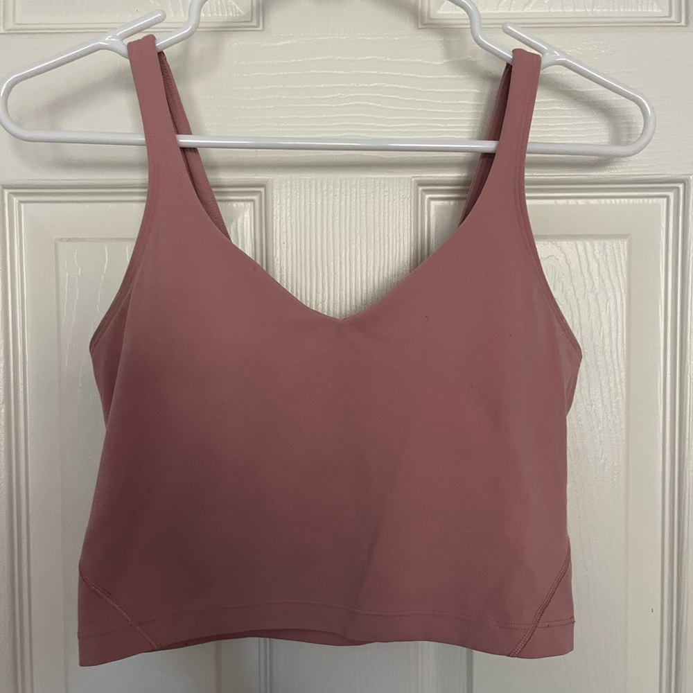 Lululemon Pink Align Crop Top